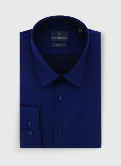 Chemise slim fit en coton Emmanuelle Khanh