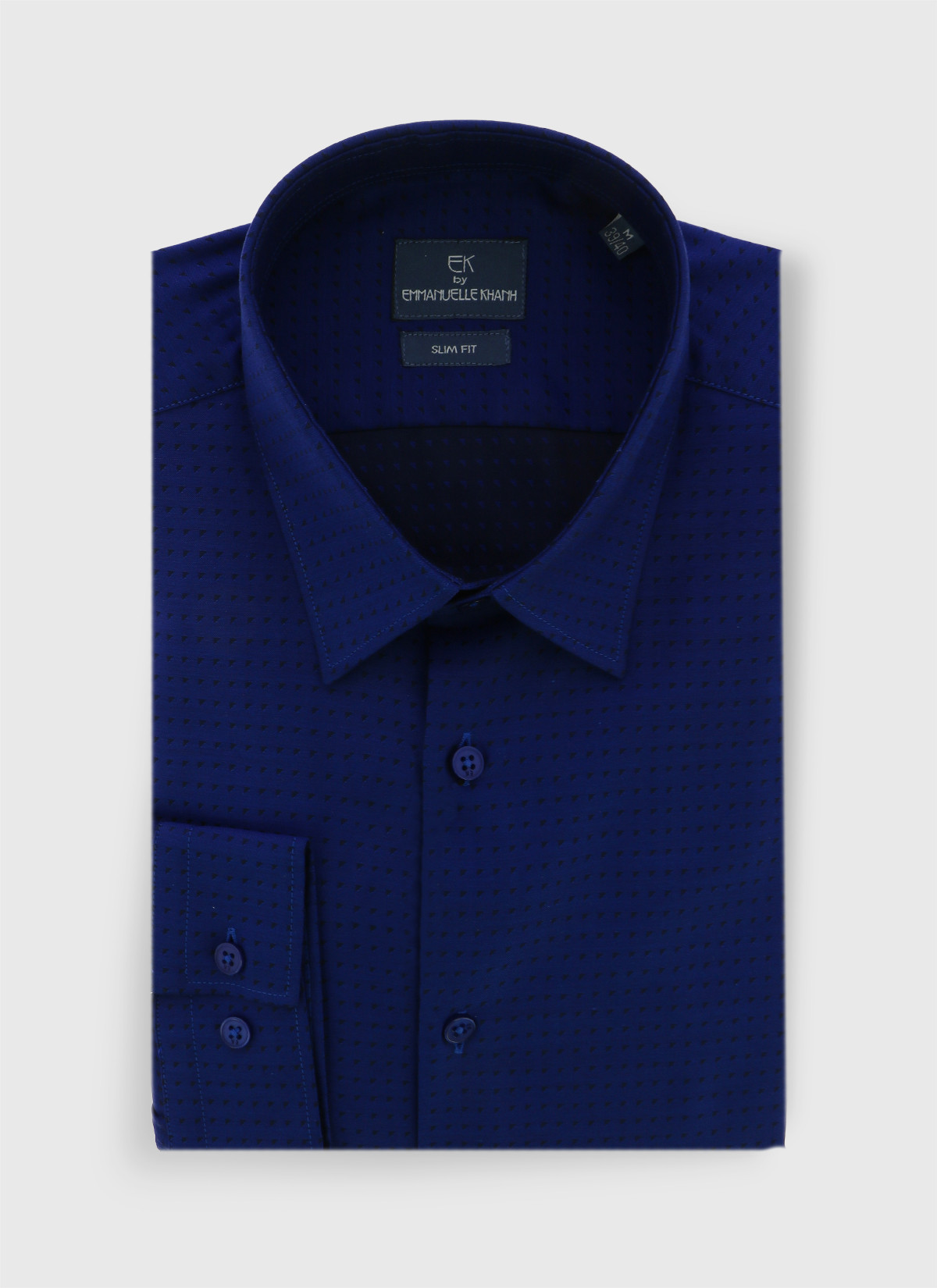 Cotton Slim fit shirt by Emmanuelle Khanh