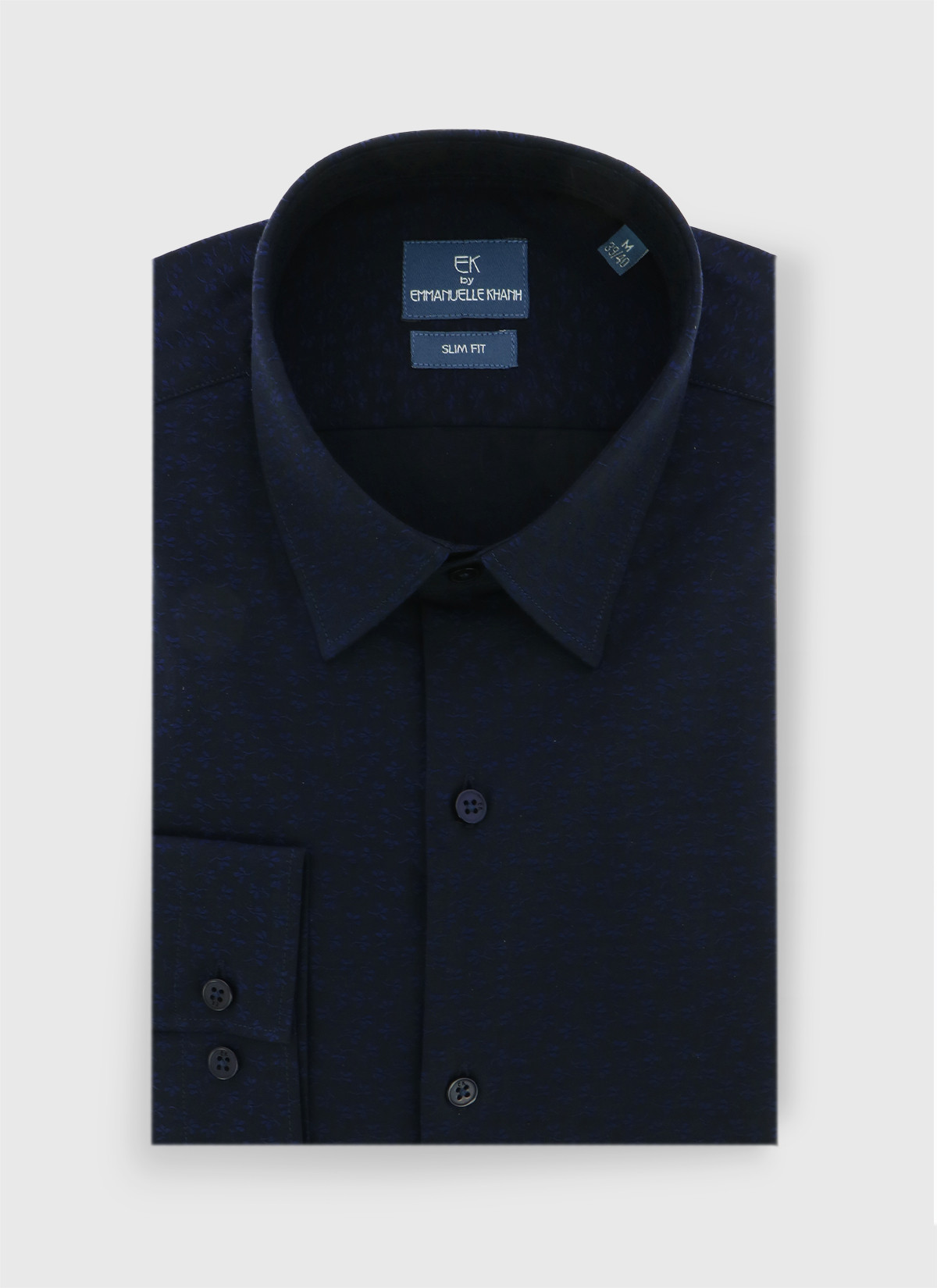 Chemise slim fit en coton Emmanuelle Khanh