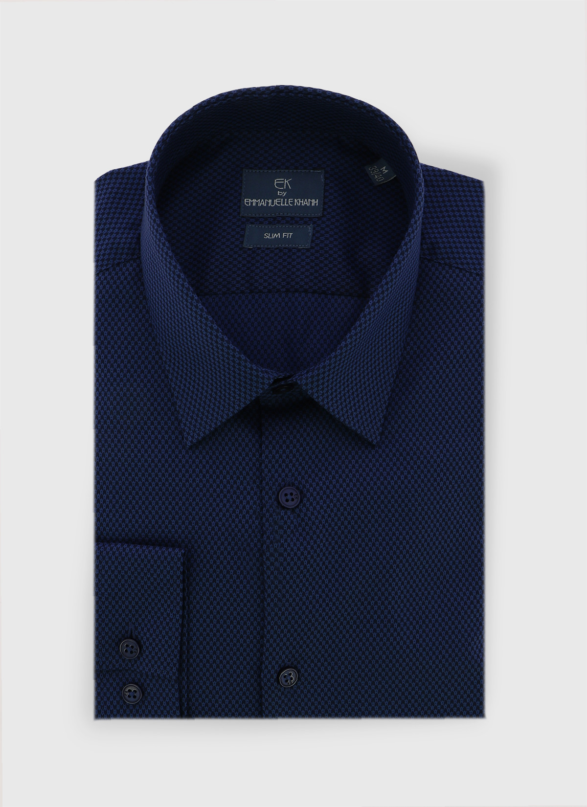 Chemise slim fit en coton Emmanuelle Khanh