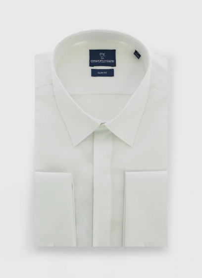 Chemise slim fit en coton Emmanuelle Khanh