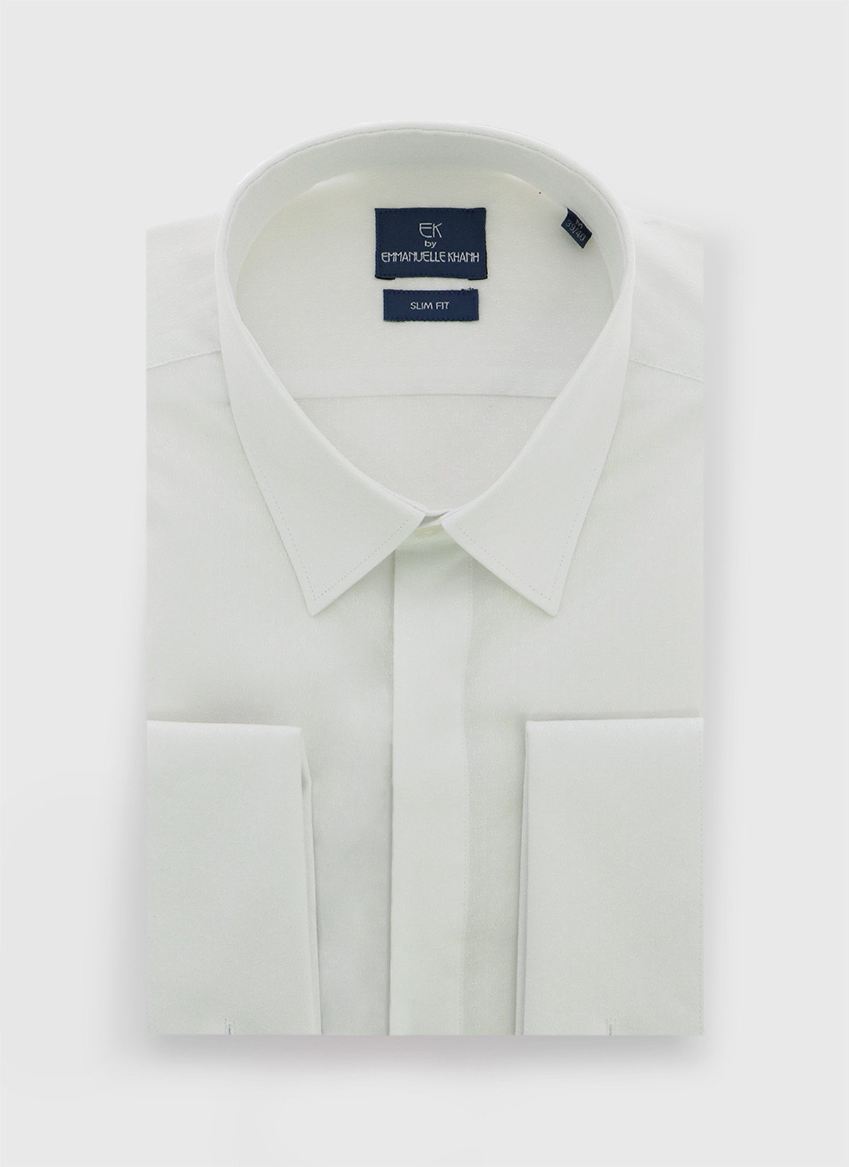 Chemise slim fit en coton Emmanuelle Khanh