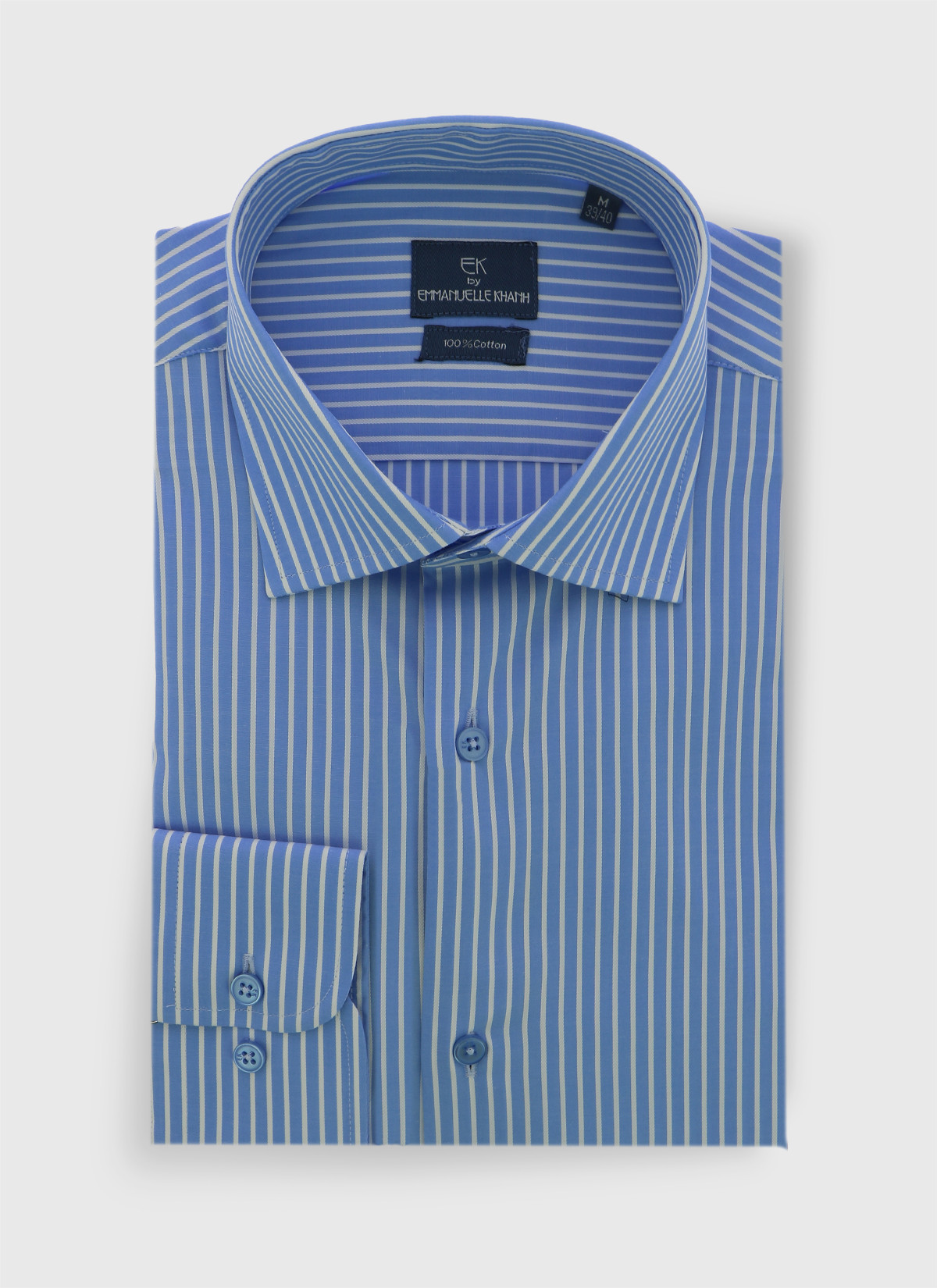 Chemise regular fit en coton Emmanuelle Khanh