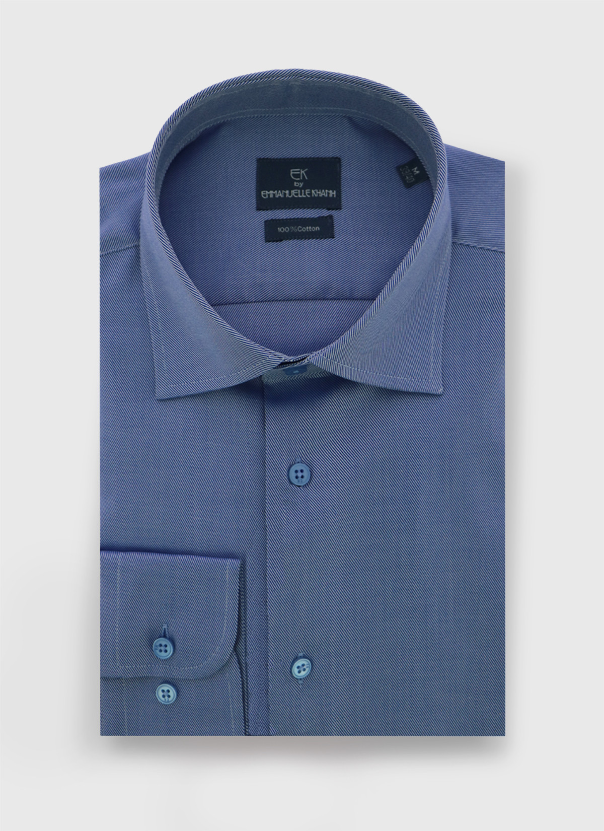Chemise regular fit en coton Emmanuelle Khanh