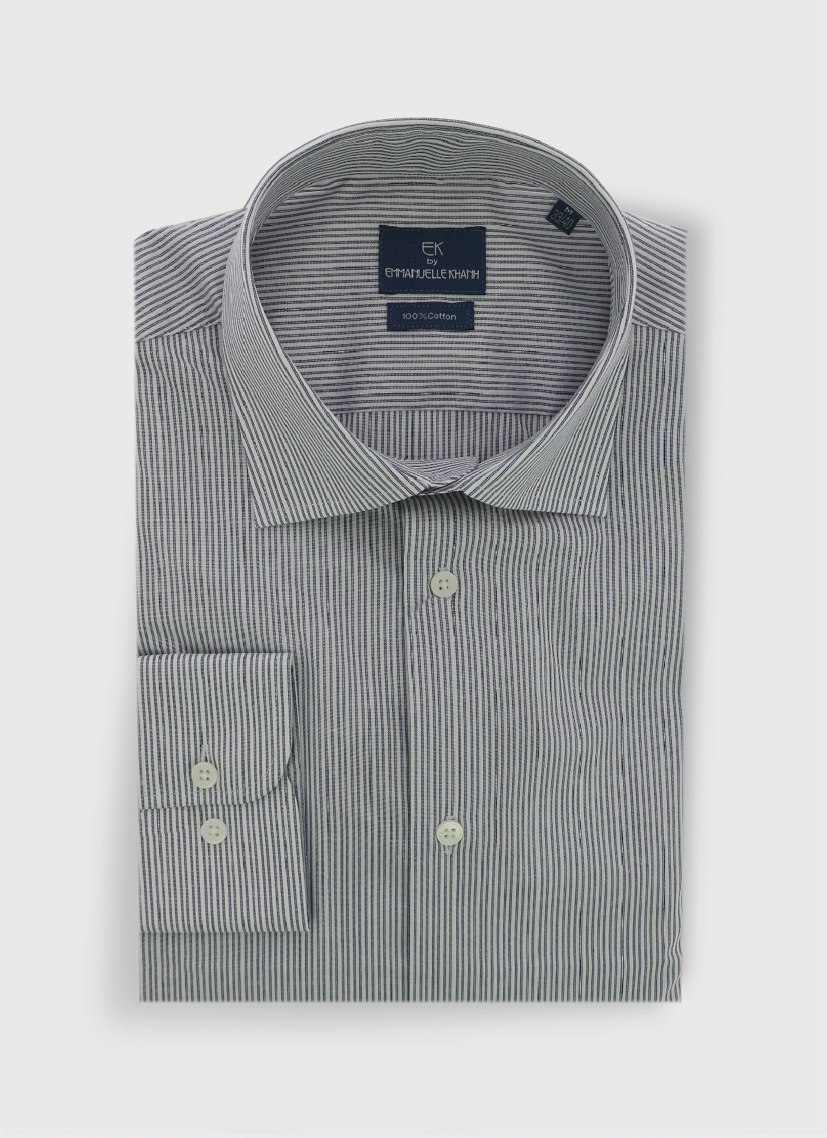 Chemise slim fit en coton Emmanuelle Khanh