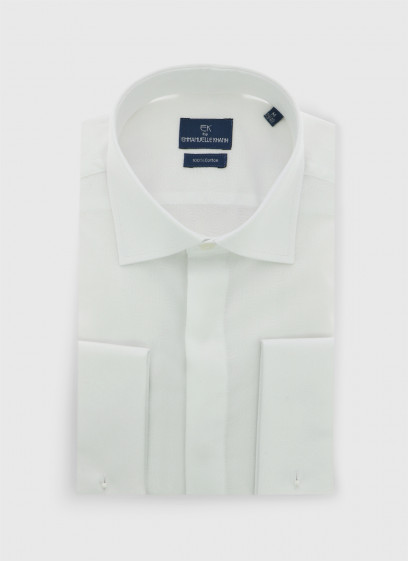 Chemise slim fit en coton Emmanuelle Khanh