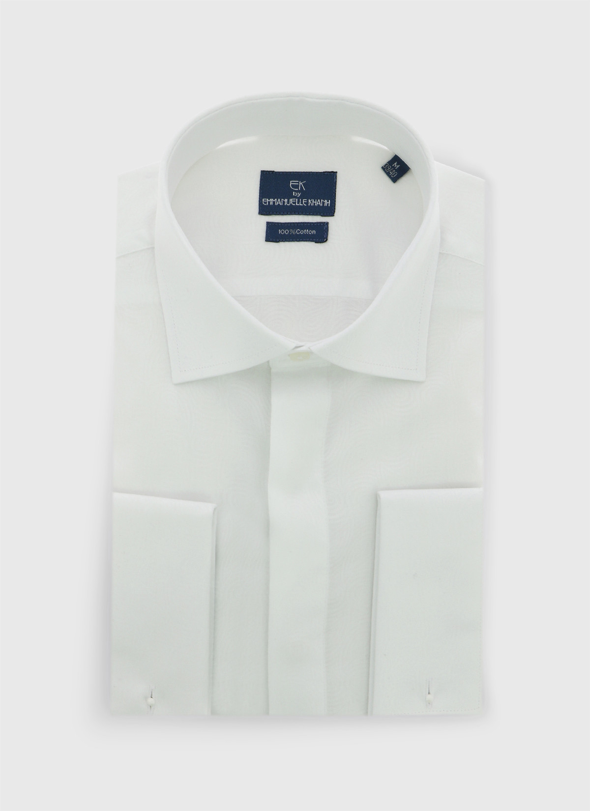 Cotton Slim fit shirt by Emmanuelle Khanh