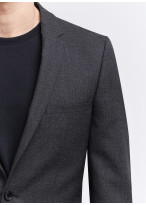 Slim fit suit by Lanificio F.lli Cerruti Dal 19881 24 - Anthracite grey