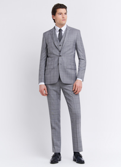 Costume slim fit Lanificio F.lli Cerruti Dal 19881 21 - Gris perle