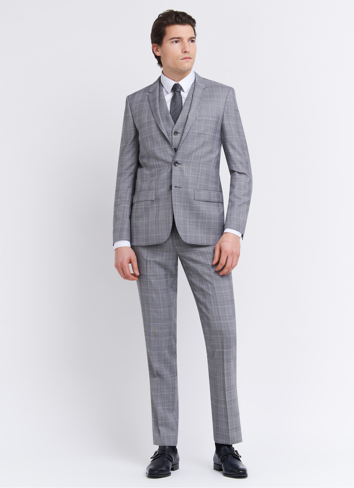 Costume slim fit Lanificio F.lli Cerruti Dal 19881 21 - Gris perle