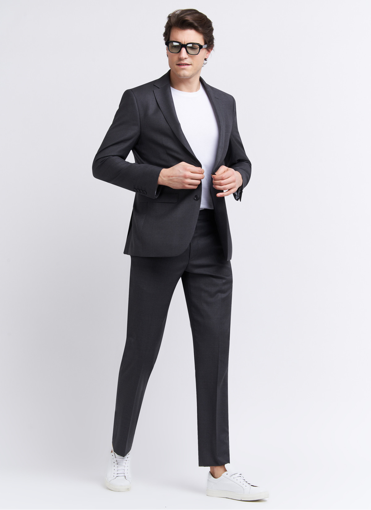 Costume regular fit Lanificio F.lli Cerruti Dal 19881 24 - Gris anthracite