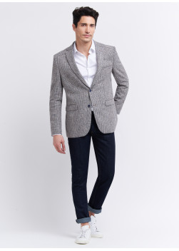 Veste slim fit Lanificio F.lli Cerruti Dal 19881 21 - Gris perle