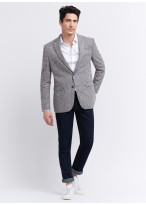 Veste slim fit Lanificio F.lli Cerruti Dal 19881 21 - Gris perle