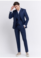 Costume regular fit Emmanuelle Khanh 87 - Bleu pétrole