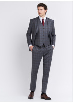 Costume slim fit Emmanuelle Khanh 23 - Gris foncé