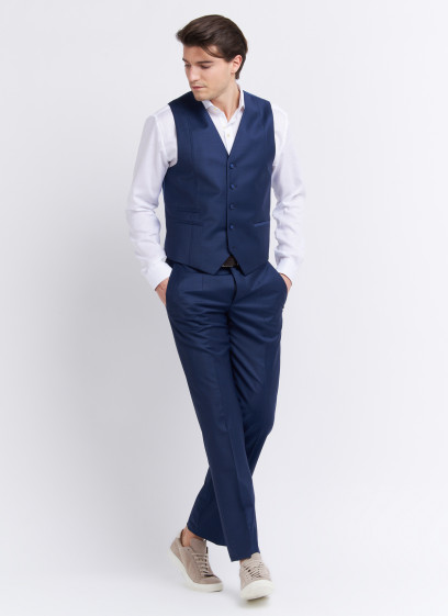 Waistcoat by Emmanuelle Khanh 88 - Marine blue