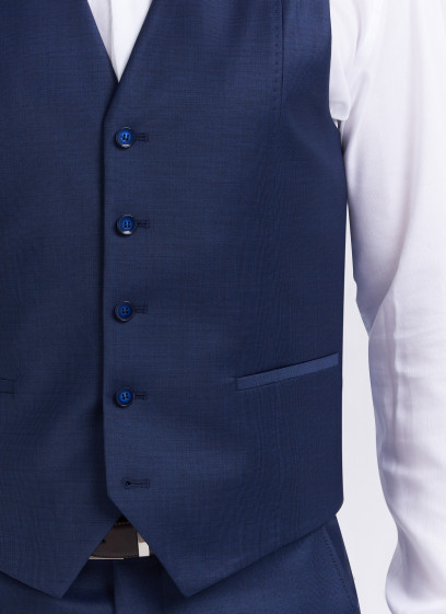 Waistcoat by Emmanuelle Khanh 88 - Marine blue