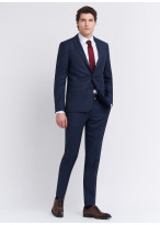 Costume slim fit Stanbridge _ Bleu Marine Faux Uni _ 88 - Bleu marine
