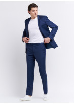 Slim fit suit by Cloth Ermenegildo Zegna 87 - Petrol blue