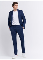Costume slim fit Cloth Ermenegildo Zegna 87 - Bleu pétrole