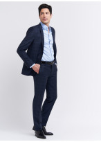 Costume slim fit Cloth Ermenegildo Zegna 88 - Bleu marine