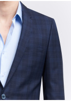 Costume slim fit Cloth Ermenegildo Zegna 88 - Bleu marine