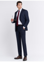 Regular fit suit by Cloth Ermenegildo Zegna 88 - Marine blue