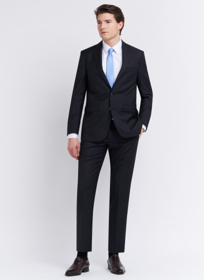 Costume regular fit Cloth Ermenegildo Zegna 01 - Noir