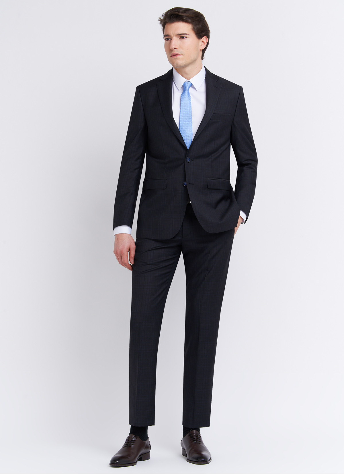 Costume regular fit Cloth Ermenegildo Zegna 01 - Noir