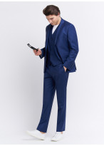 Costume slim fit Emmanuelle Khanh 89 - Bleu nuit