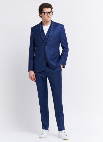 Slim fit suit by Emmanuelle Khanh 89 - Midnight blue