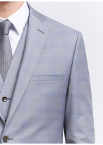 Costume slim fit Emmanuelle Khanh 21 - Gris perle