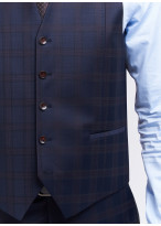 Gilet Emmanuelle Khanh 88 - Bleu marine