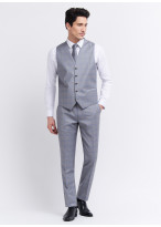 Gilet Emmanuelle Khanh 21 - Gris perle