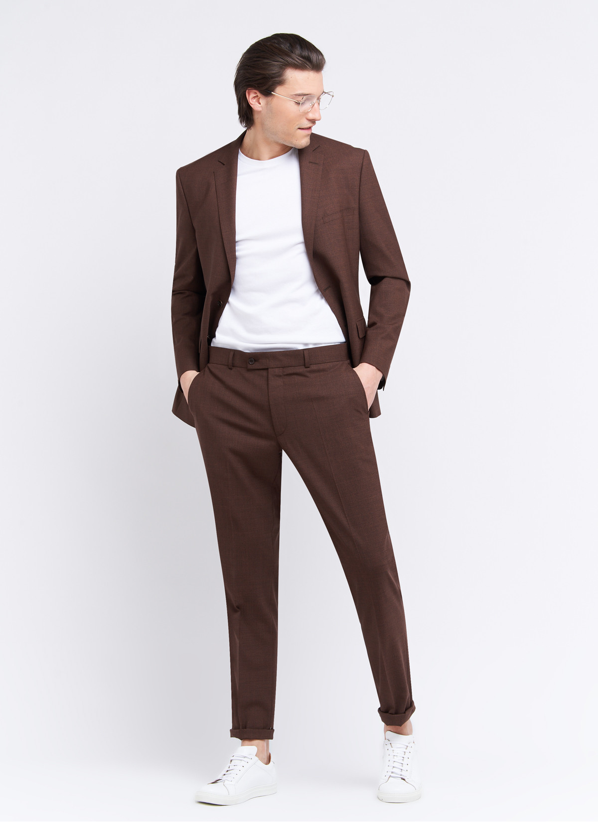 Costume slim fit Emmanuelle Khanh