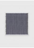 Costume regular fit Emmanuelle Khanh _ Med grey with stripes _ 22 - Med grey