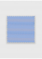 Gilet Emmanuelle Khanh _ Bleu ciel à carreaux _ 81 - Bleu ciel