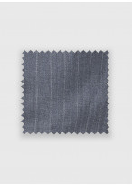 Costume croisé Emmanuelle Khanh _ Gris moyen à rayures _ 22 - Gris moyen