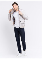 Blouson Emmanuelle Khanh _ Blanc uni _ 10 - Blanc