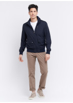 Blouson Emmanuelle Khanh _ Bleu marine uni _ 88 - Bleu marine