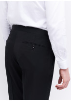 Slim fit trousers by Emmanuelle Khanh _ Black pain _ 01 - Black