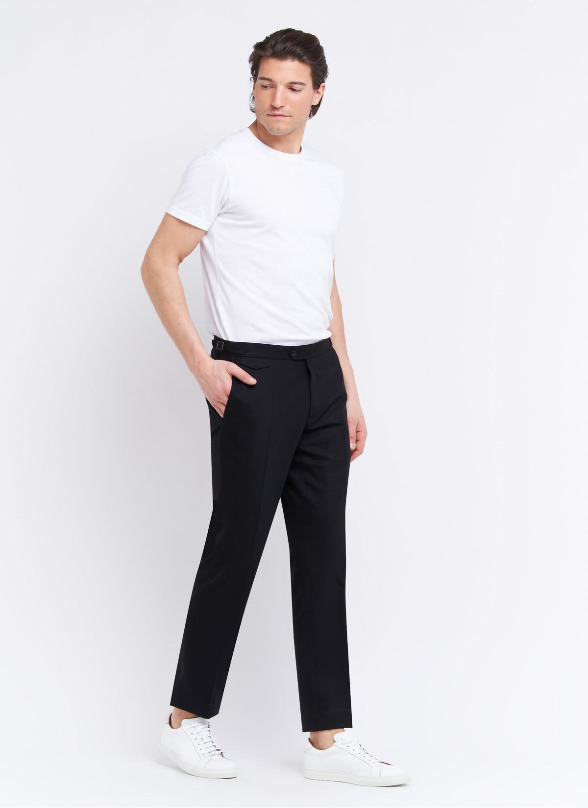 Slim fit trousers by Emmanuelle Khanh
