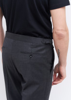 Slim fit trousers by Emmanuelle Khanh _ Anthracite grey _ 24 - Anthracite grey