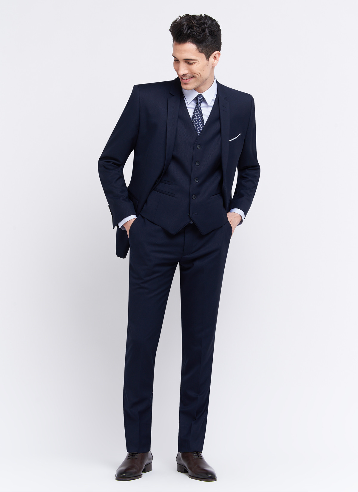 Costume trois pièces slim fit Sevenson