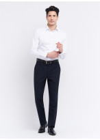 Pantalon slim fit Stanbridge _ Bleu marine à rayures _ 88 - Bleu marine