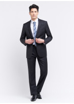 Costume regular fit Cloth Ermenegildo Zegna _ Gris anthracite à carreaux _ 24 - Gris anthracite