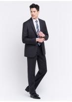 Costume regular fit Cloth Ermenegildo Zegna _ Gris anthracite à carreaux _ 24 - Gris anthracite