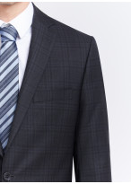 Costume regular fit Cloth Ermenegildo Zegna _ Gris anthracite à carreaux _ 24 - Gris anthracite