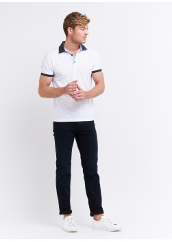 Jean bleu foncé Charles Le Golf
