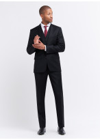 Costume slim fit Charles Le Golf _ Noir uni _ 01 - Noir
